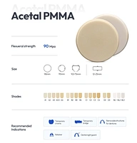 Flexible PMMA Acetal Disc Block
